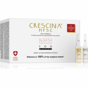 Crescina 500 Re-Growth and Anti-Hair Loss hajnövekedés és hajhullás elleni ápolás hölgyeknek 500 20 x 3