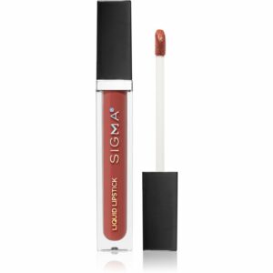 Sigma Beauty Untamed Liquid Lipstick tartós matt folyékony rúzs árnyalat Dapper 6 g Sigma Beauty