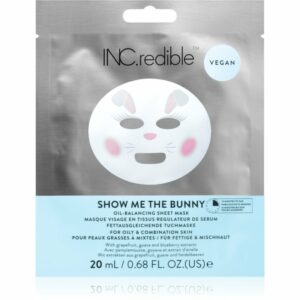 INC.redible Show Me the Bunny arcmaszk kombinált és zsíros bőrre 20 ml INC.redible