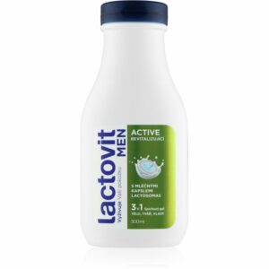 Lactovit Active fürdőgél férfiaknak 3 az 1-ben 300 ml Lactovit