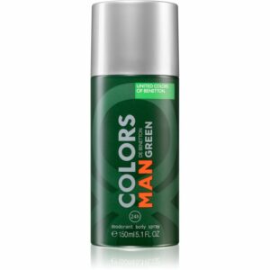 Benetton Colors de Benetton Man Green spray dezodor uraknak 150 ml Benetton