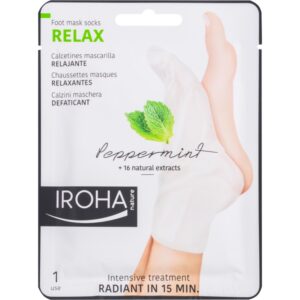 Iroha Relax frissítő maszk lábakra Iroha