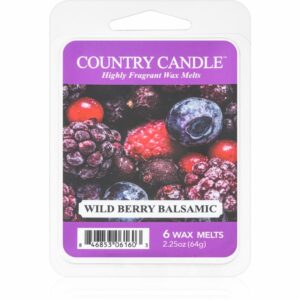 Country Candle Wild Berry Balsamic illatos viasz aromalámpába 64 g Country Candle