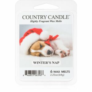 Country Candle Winter’s Nap illatos viasz aromalámpába 64 g Country Candle