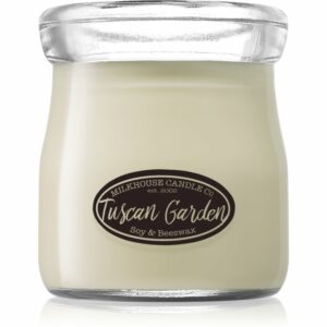 Milkhouse Candle Co. Creamery Tuscan Garden illatos gyertya Cream Jar 142 g Milkhouse Candle Co.