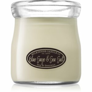 Milkhouse Candle Co. Creamery Blue Sage & Sea Salt illatos gyertya Cream Jar 142 g Milkhouse Candle Co.
