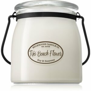 Milkhouse Candle Co. Creamery Tiki Beach Flower illatos gyertya Butter Jar 454 g Milkhouse Candle Co.