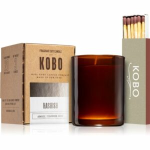 KOBO Woodblock Hashish viaszos gyertya 85 g KOBO