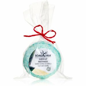 Soaphoria Inhale Exhale pezsgő fürdőgolyó Svěžest 85 g Soaphoria