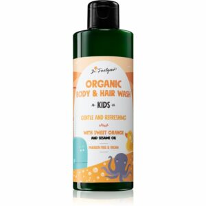 Dr. Feelgood Kids Sweet Orange gyengéd tusfürdő gél gyermekeknek 200 ml Dr. Feelgood