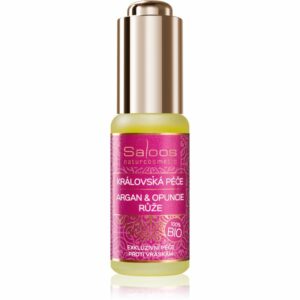 Saloos Oils Bio Cold Pressed Oils bio argánolaj ránctalanító hatással Damaszk rózsa 20 ml Saloos