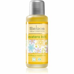 Saloos Bio Body and Massage Oils test és masszázs olaj kilenc virágkivonattal 50 ml Saloos