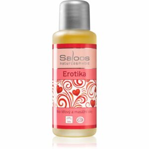Saloos Bio Body and Massage Oils test és masszázs olaj Erotika 50 ml Saloos