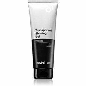 Beviro Transparent Shaving Gel borotválkozási gél uraknak 250 ml Beviro