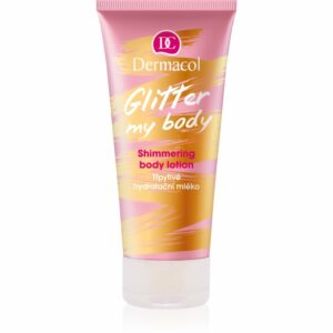 Dermacol Glitter My Body hidratáló testápoló tej csillámporral 200 ml Dermacol