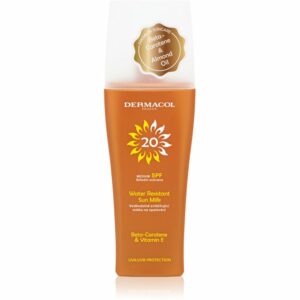 Dermacol Sun Water Resistant vízálló napozótej közepes UV védelemmel SPF 20 200 ml Dermacol