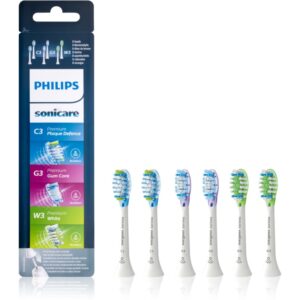 Philips Sonicare Premium Combination Standard HX9076/07 csere fejek a fogkeféhez 6 db Philips