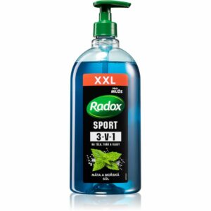 Radox Men Sport fürdőgél férfiaknak arcra