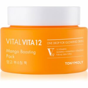 TONYMOLY Vital Vita 12 Mango hidratáló és világosító maszk 200 ml TONYMOLY