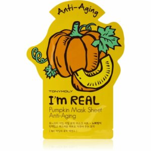 TONYMOLY I'm REAL Pumpkin arcmaszk a ráncok ellen 1 db TONYMOLY