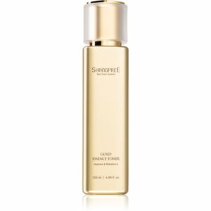 Shangpree Gold Essence hidratáló tonik a bőr pH-értékének kiegyensúlyozására 120 ml Shangpree