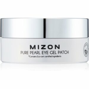 Mizon Pure Pearl Eye Gel Patch hidrogél maszk a szem körül a duzzanatokra és a sötét karikákra 60 db Mizon