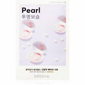 Missha Airy Fit Pearl hidratáló és élénkítő arcmaszk 19 g Missha