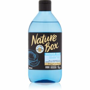 Nature Box Coconut felfrissítő tusfürdő gél hidratáló hatással 385 ml Nature Box