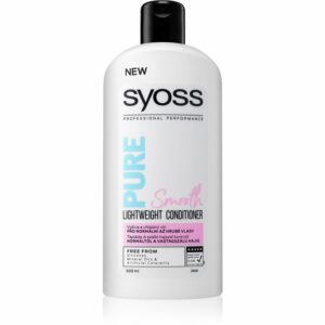 Syoss Pure Smooth kisimító és tápláló kondicionáló 500 ml Syoss