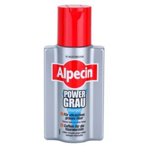Alpecin Power Grau sampon a szürke árnyalatú haj kiemelésére 200 ml Alpecin