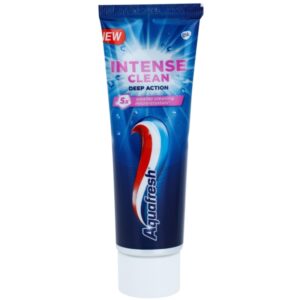 Aquafresh Intense Clean Deep Action fogkrém aktív mikrokristályokkal 75 ml Aquafresh
