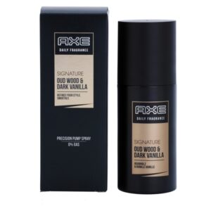 Axe Signature Oud Wood and Dark Vanilla testápoló spray uraknak 100 ml Axe