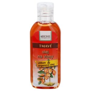 Bione Cosmetics Keratin Argan olaj a sötét árnyalatú hajra 80 ml Bione Cosmetics
