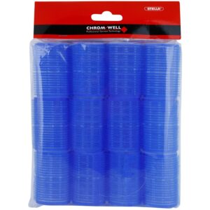 Chromwell Accessories Blue Öntapadós hajcsavarók ( ø 40 x 63 mm ) 12 db Chromwell