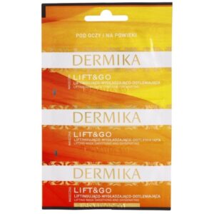 Dermika Lift & Go Liftinges- oxigénes maszk a szem köré 3 x 2 ml Dermika