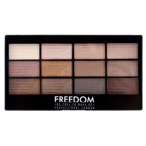 Freedom Pro 12 Audacious 3 szemhéjfesték paletta applikátorral 12 g Freedom