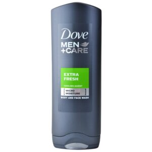 Dove Men+Care Extra Fresh tusfürdő gél testre és arcra 250 ml Dove