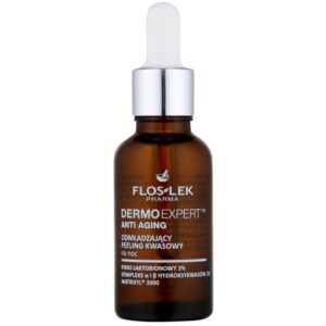 FlosLek Pharma DermoExpert Acid Peel fiatalító éjszakai ápolás hámlasztó hatással 30 ml FlosLek Pharma