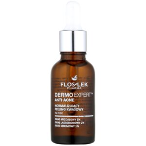 FlosLek Pharma DermoExpert Acid Peel normalizáló éjszakai ápolás a bőrhibákra 30 ml FlosLek Pharma