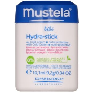 Mustela Bébé Hydra Stick védő hidratáló stick gyermekeknek 10 ml Mustela