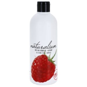 Naturalium Fruit Pleasure Raspberry tápláló tusoló gél Raspberry 500 ml Naturalium