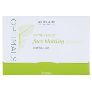 Oriflame Optimals Oxygen Boost mattító papír 50 db Oriflame