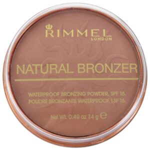 Rimmel Natural Bronzer vízálló bronzosító púder SPF 15 árnyalat 026 Sun Kissed 14 g Rimmel