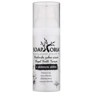 Soaphoria Royal Tooth Serum szérum a fogakra aktív szénnel 50 ml Soaphoria