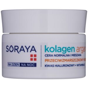 Soraya Collagen & Argan hidratáló ránctalanító krém hialuronsavval 50 ml Soraya