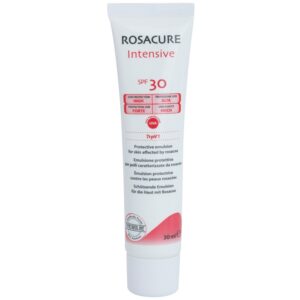 Synchroline Rosacure Intensive védő emulzió az érzékeny és kipirosodásra hajlamos bőrre SPF 30 30 ml Synchroline