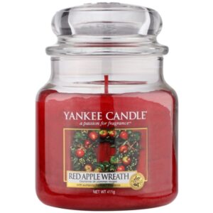 Yankee Candle Red Apple Wreath illatos gyertya Classic közepes méret 411 g Yankee Candle