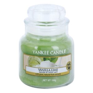 Yankee Candle Vanilla Lime illatos gyertya Classic kis méret 104 g Yankee Candle