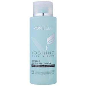 Yonelle Yoshino Pure&Care micellás víz betainnal a bőr intenzív hidratálásához 400 ml Yonelle