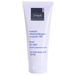 Ziaja Med Ultra-Moisturizing with Urea regeneráló és hidratáló krém lábakra bőrkeményedés ellen (15% Urea) 100 ml Ziaja Med